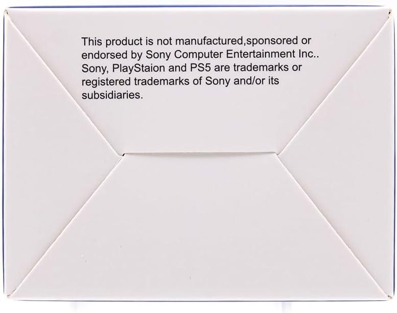 imageMcbazel Dual Charger for PS5 Controller Charger Fast Charging Station Dock USB Type C Charging Adapter with LED Indicator for PlayStation 5 DualSense Controller