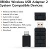 image8Bitdo Wireless USB Adapter 2 with OTG for PS5 Switch OLED Switch2Windows macOS Raspberry Pi Xbox Series XS Switch Pro Xbox One Controller and More