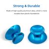 imageGam3Gear Thumbsticks Analog Bullet Button Aluminum Custom Metal Replacement Joystick Thumb Sticks Buttons Hats Spare Parts Accessories for Playstation 4 PS4 DualShock 4 Modded Controllers Light Blue