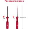 imageGam3Gear TriWing ampamp Screwdriver Set for NSwitchSwitch 2Switch OLED GBA NDS DSL Dsi 3DS XL Wii PS4 Controller Set of 2