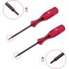 imageGam3Gear TriWing ampamp Screwdriver Set for NSwitchSwitch 2Switch OLED GBA NDS DSL Dsi 3DS XL Wii PS4 Controller Set of 2