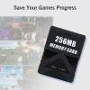 imageMcbazel 256MB High Speed Game Memory Card for PlayStation 2  Black 1 Pack