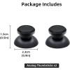 imageMcbazel Aluminum Alloy Metal Analog Thumbstick for Xbox ONE Black Set of 2