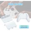 imageMcbazel Battery Cover for Xbox Series XS Universal Replacement Battery Back Shell Door Lid Repair Part for Xbox Series SX Controller 6 Packs  White NOT for Xbox OneElite 1ampamp2 ControllersWhite