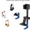 imageMcbazel Controller and Headset Wall Mount Stand Holder with Screws Set and Screwdriver for PS5 PS4 Xbox Series XampampSXbon OneNS Switch ProSwitch2 and More