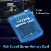imageMcbazel Gamecube Memory CardsMemory Card Compatible with Gamecube and Wii Console  Blue 512MB 8192 BlocksBlue 512MB