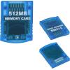 imageMcbazel Gamecube Memory CardsMemory Card Compatible with Gamecube and Wii Console  Blue 512MB 8192 BlocksBlue 512MB
