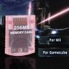 imageMcbazel Gamecube Memory CardsMemory Card Compatible with Gamecube and Wii Console  Blue 512MB 8192 BlocksPink 256MB