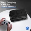 imageMcbazel Hard Carrying Case for Xbox Series S Travel Case Storage Bag for Xbox Series S Console Wireless Controller ampamp Gaming Accessories  Black