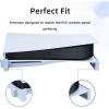 imageMcbazel Horizontal Stand for Standard PS5  Stable Base Stand for PlayStation 5 Disc and Digital Editions GreyWhite  Secure Fit Easy Installation Not Compatible with PS5 SlimProGreyWhite