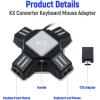 imageMcbazel KX Keyboard ampamp Mouse Converter Adapter for NSwitchPS4PS3NOT for Switch 2