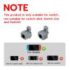 imageMcbazel Metal Alloy LR Left Right Slider Buckle Lock Set for NS Switch NS Right JoyCon Controller Replacement Repair Spare Parts NOT for Switch 2