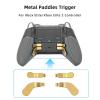 imageMcbazel Metal Stainless Steel Paddles Trigger for Xbox EliteElite 2 Replacement Parts Accessories Kits Metal Paddles Compatible with Xbox EliteElite 2 Controller  4 Pcs GoldGold