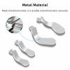 imageMcbazel Metal Stainless Steel Paddles Trigger for Xbox EliteElite 2 Replacement Parts Accessories Kits Metal Paddles Compatible with Xbox EliteElite 2 Controller  4 Pcs GoldSilver