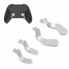 imageMcbazel Metal Stainless Steel Paddles Trigger for Xbox EliteElite 2 Replacement Parts Accessories Kits Metal Paddles Compatible with Xbox EliteElite 2 Controller  4 Pcs GoldSilver