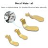 imageMcbazel Metal Stainless Steel Paddles Trigger for Xbox EliteElite 2 Replacement Parts Accessories Kits Metal Paddles Compatible with Xbox EliteElite 2 Controller  4 Pcs GoldGold