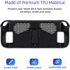 imageMcbazel Protective Case with Kickstand for Steam Deck TPU Cover Protector with Foldable Stand and TouchpadButton Stickers AntiScratch and NonSlip Design