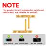 imageMcbazel Replacement SL SR Left Right Sync Button Ribbon Flex Cable Set for NS Switch NS JoyCon Controller Repair Spare Parts NOT for Switch 2