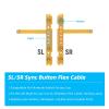 imageMcbazel Replacement SL SR Left Right Sync Button Ribbon Flex Cable Set for NS Switch NS JoyCon Controller Repair Spare Parts NOT for Switch 2