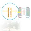 imageMcbazel Replacement SL SR Left Right Sync Button Ribbon Flex Cable Set for NS Switch NS JoyCon Controller Repair Spare Parts NOT for Switch 2