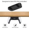 imageMcbazel Under Desk Mount for PS5PS4 Controller Table Stand Holder Compatible with PlayStation 54 Controller  Black