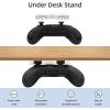 imageMcbazel Under Desk Mount for Xbox Series XS Xbox One XS Xbox One Xbox 360 Switch Pro Controller Table Stand Holder Compatible with Xbox and Switch Pro Controller  BlackWhite