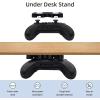 imageMcbazel Under Desk Mount for Xbox Series XS Xbox One XS Xbox One Xbox 360 Switch Pro Controller Table Stand Holder Compatible with Xbox and Switch Pro Controller  BlackBlack