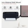imageMcbazel Wall Mount for Swith OLEDNS Switch Easy to Install Save Space Near or Behind TV Wall Hanger Hooks Compatible with NS SwitchSwitch OLED 2021  White