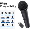 imageMcbazel Wireless USB Gaming Microphone Compatible with Xbox Series XS PS5 Switch OLED NS SwitchSwitch2 PC PS4 PS3 PS2 Xbox One XS Xbox One Xbox 360 Wii1 Pack