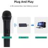 imageMcbazel Wireless USB Gaming Microphone Compatible with Xbox Series XS PS5 Switch OLED NS SwitchSwitch2 PC PS4 PS3 PS2 Xbox One XS Xbox One Xbox 360 Wii2 Pack