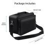 imageMcbazel Xbox Series X Carry Case Travel Case Bag Carrying Case for Xbox Series X ConsoleControllerCablesOther Xbox Series X Accessories Black Travel Case