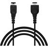 imageMcbazel 2 Player Link Cable Connect Cord for Nintendo GBA Gameboy Advance and SP GBA Link Cable  39FT Black