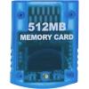 imageMcbazel Gamecube Memory CardsMemory Card Compatible with Gamecube and Wii Console  Blue 512MB 8192 BlocksBlue 512MB