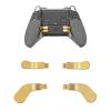imageMcbazel Metal Stainless Steel Paddles Trigger for Xbox EliteElite 2 Replacement Parts Accessories Kits Metal Paddles Compatible with Xbox EliteElite 2 Controller  4 Pcs GoldGold