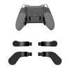 imageMcbazel Metal Stainless Steel Paddles Trigger for Xbox EliteElite 2 Replacement Parts Accessories Kits Metal Paddles Compatible with Xbox EliteElite 2 Controller  4 Pcs GoldBlack