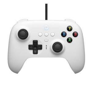 image8Bitdo Ultimate Wired Controller USB Wired Controller for PC Windows 10 Android Steam Deck Raspberry Pi and Switch WhiteWhite