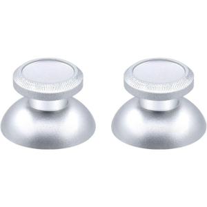 imageGam3Gear Aluminum Alloy Metal Analog Thumbstick for Xbox ONE Silver Set of 2