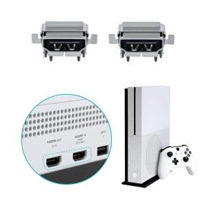 imageMcbazel 2Packs HDMI Port Socket Interface Replacement Parts for Xbox One S Console