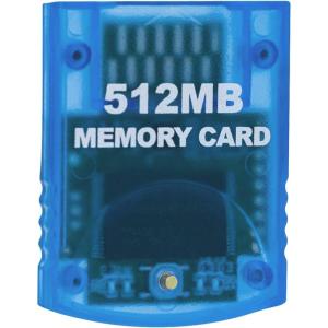 imageMcbazel Gamecube Memory CardsMemory Card Compatible with Gamecube and Wii Console  Blue 512MB 8192 BlocksBlue 512MB