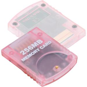 imageMcbazel Gamecube Memory CardsMemory Card Compatible with Gamecube and Wii Console  Blue 512MB 8192 BlocksPink 256MB