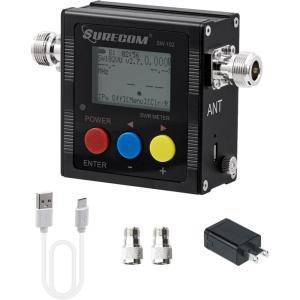 imageMcbazel Surecom SW102 Digital VHFUHF 125525Mhz Antenna Power ampamp SWR Meter
