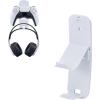 imageMcbazel Controller and Headset Stand Wall Mount Hanger Holder for PS5 PS4 NS Switch Xbox One Xbox Series XampampS PC Steam ampamp More Game Controller and Headphone  White