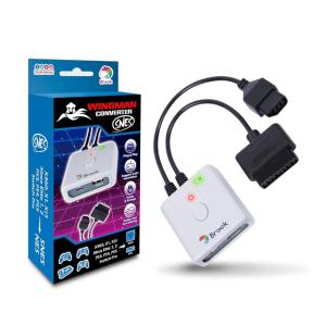 imageMcbazel Brook Wing SNES to PS5XBSwitch Pro Controller Adapter Micro USB
