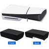 imageMcbazel Horizontal Dust Cover for PS5 Slim Console Only 1680D Oxford Cloth AntiScratch Backend Cutaway Design Protective Case for PlayStation 5 Slim Console Digital and Disc Edition  BlackBlack