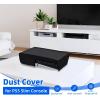 imageMcbazel Horizontal Dust Cover for PS5 Slim Console Only 1680D Oxford Cloth AntiScratch Backend Cutaway Design Protective Case for PlayStation 5 Slim Console Digital and Disc Edition  BlackBlack